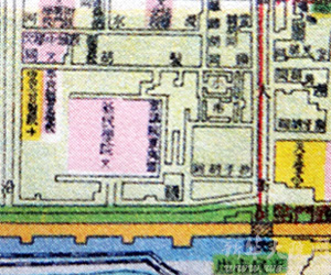《最新北京全图》中原法学院一院的位置已被新民学院霸占。