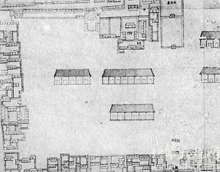 清《乾隆京城全图》(1750年绘成)中的驯象所