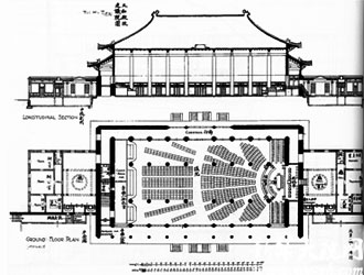 故宫三大殿改造国会议场设计图